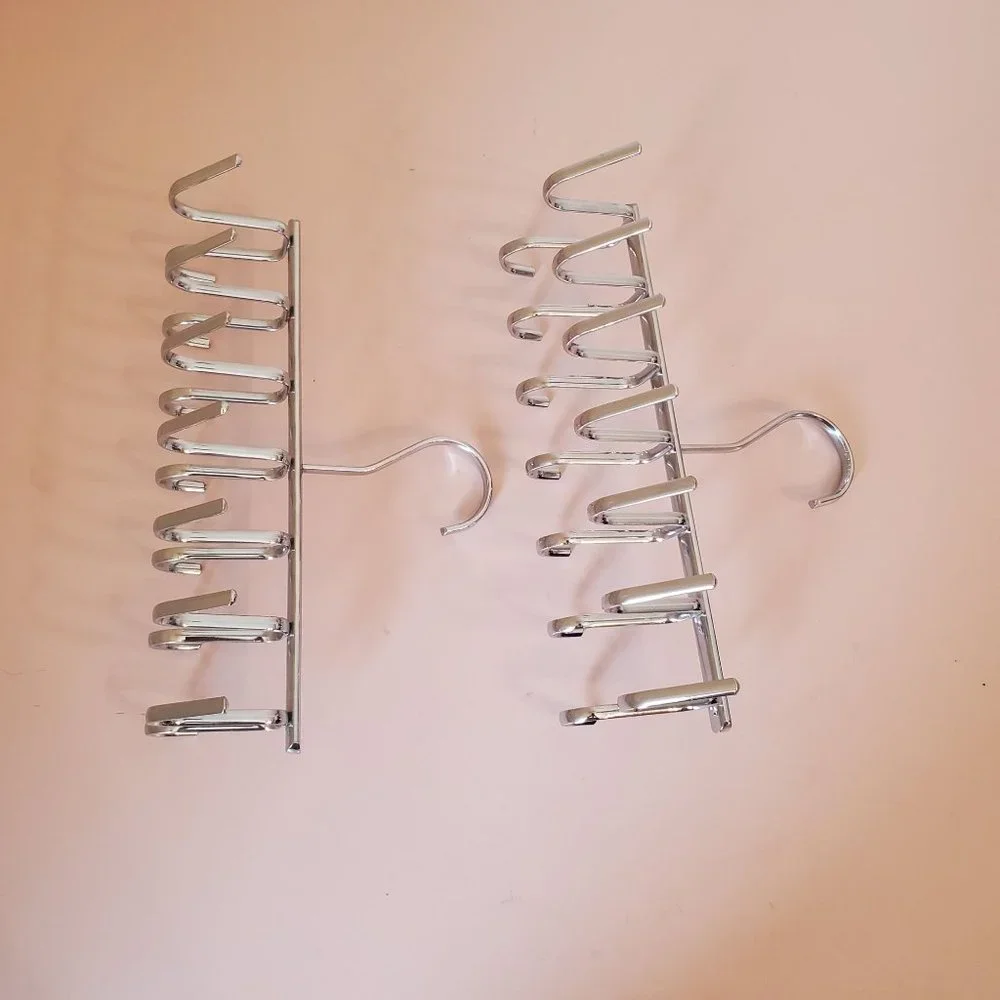 2 Tie Scarf Hat Cap Closey Hangers Organizers Heavy Duty Metal Holds 28‎